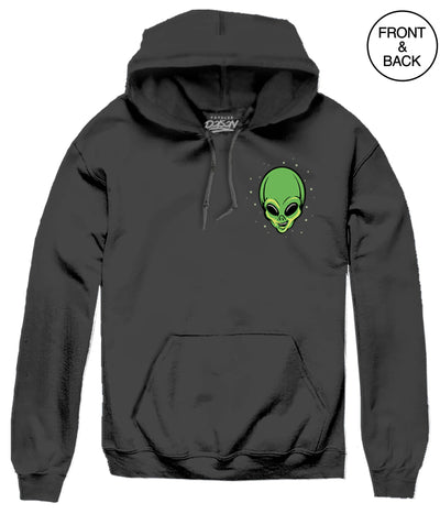 Big Size Take Trip Mushroom Alien 2Xl / Black Mens Hoodies And Sweatshirts