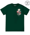 Big Size The World Is Yours Floral 2X / Dark Green Men’s Tee