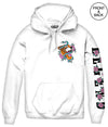 Big Size Tiger Snake Hoodie 2X / White Mens Hoodies And Sweatshirts