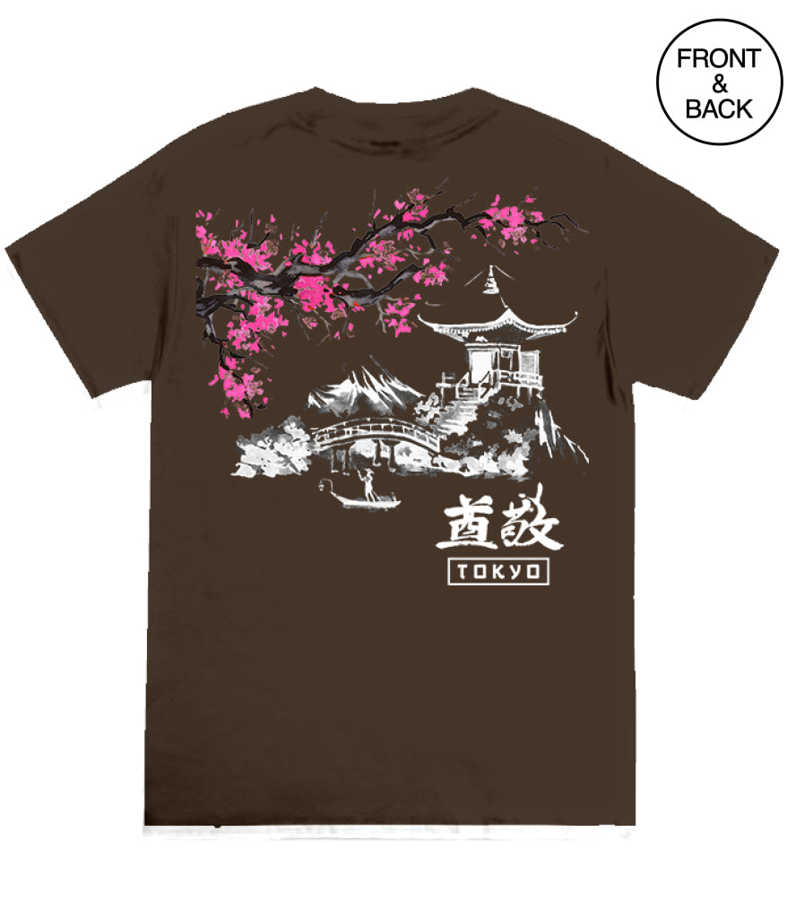 BIG SIZE TOKYO CHERRY BLOSSOM - Men’s Tee