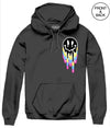 Big Size Trippy Smiley 2Xl / Black Mens Hoodies And Sweatshirts