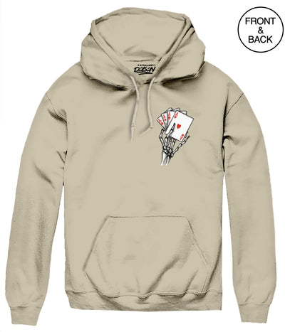 Big Size Winning Hand 2Xl / Sand Mens Hoodies And Sweatshirts