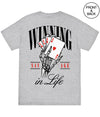 Big Size- Winning Hand Mens Tee