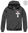 Big Size Blessed Cross Men’s Hoodies And Sweatshirts