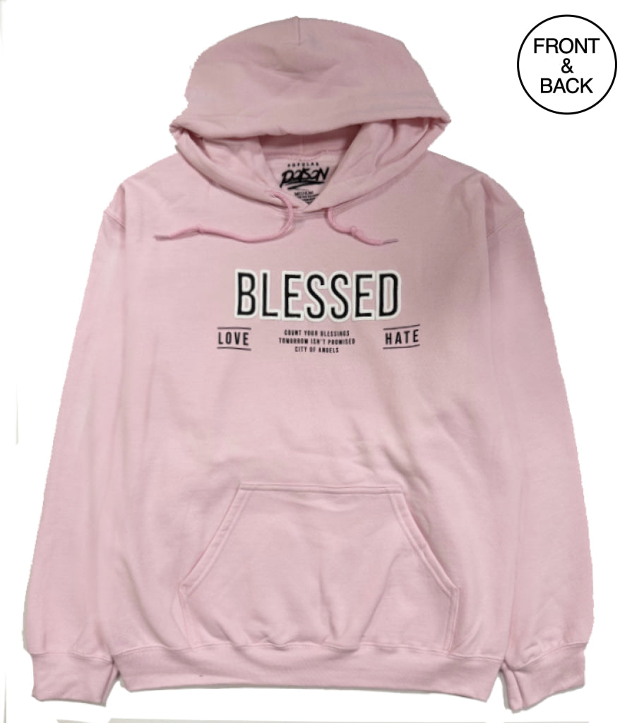 BLESSED DOVE HOODS S / LIGHT PINK Men’s Hoodies and Sweatshirts