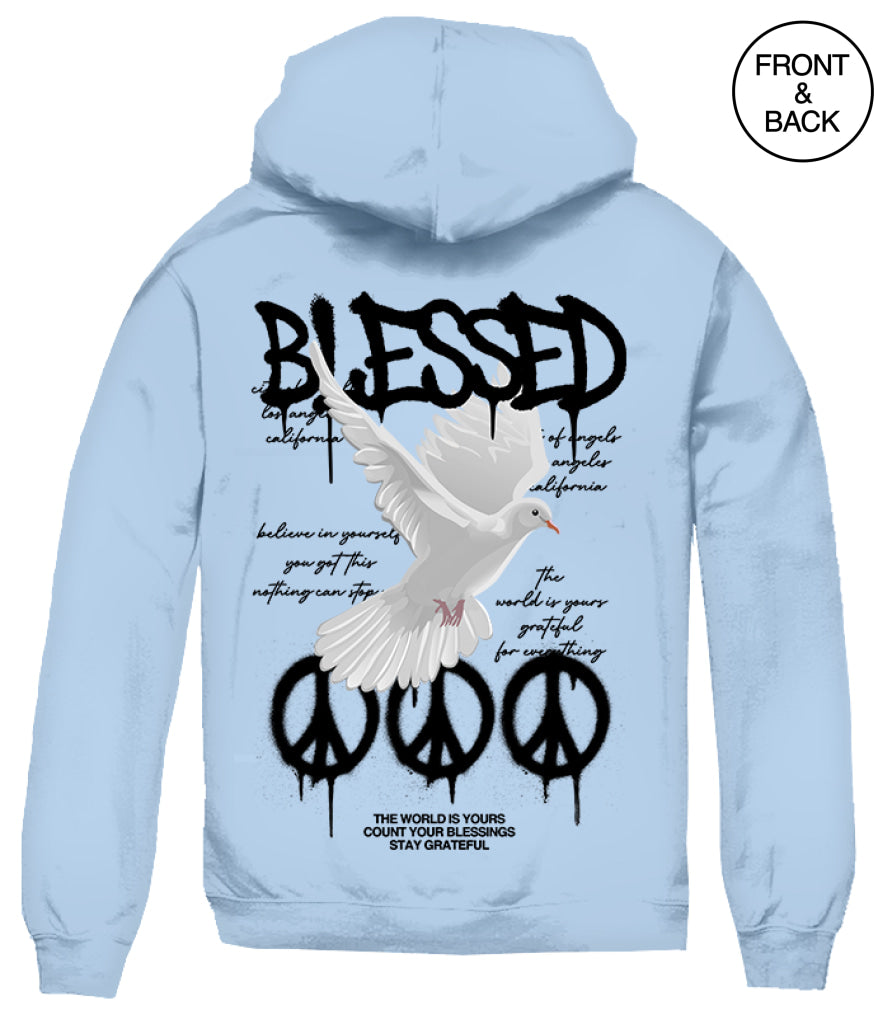 BLESSED DOVE PEACE - Men’s Hoodies and Sweatshirts