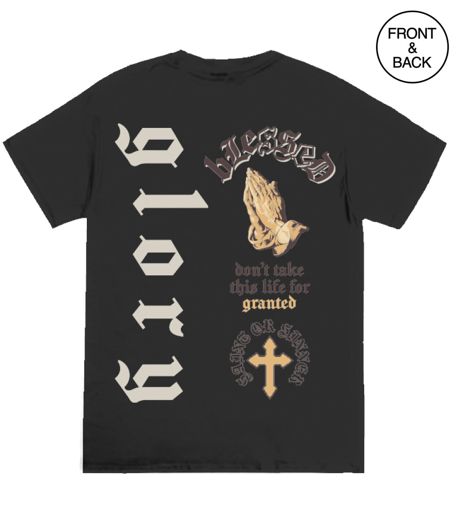 Blessed Glory Tee S / Black Men’s Tee