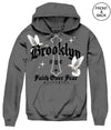 Brooklyn Doves S / Charcoal Men’s Hoodies And Sweatshirts