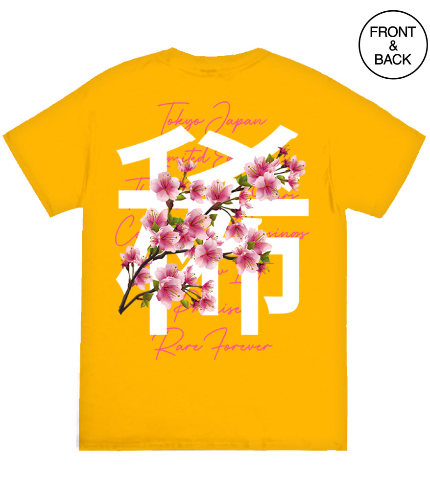 Cherry Blossom Knaji S / Gold Men’s Tee