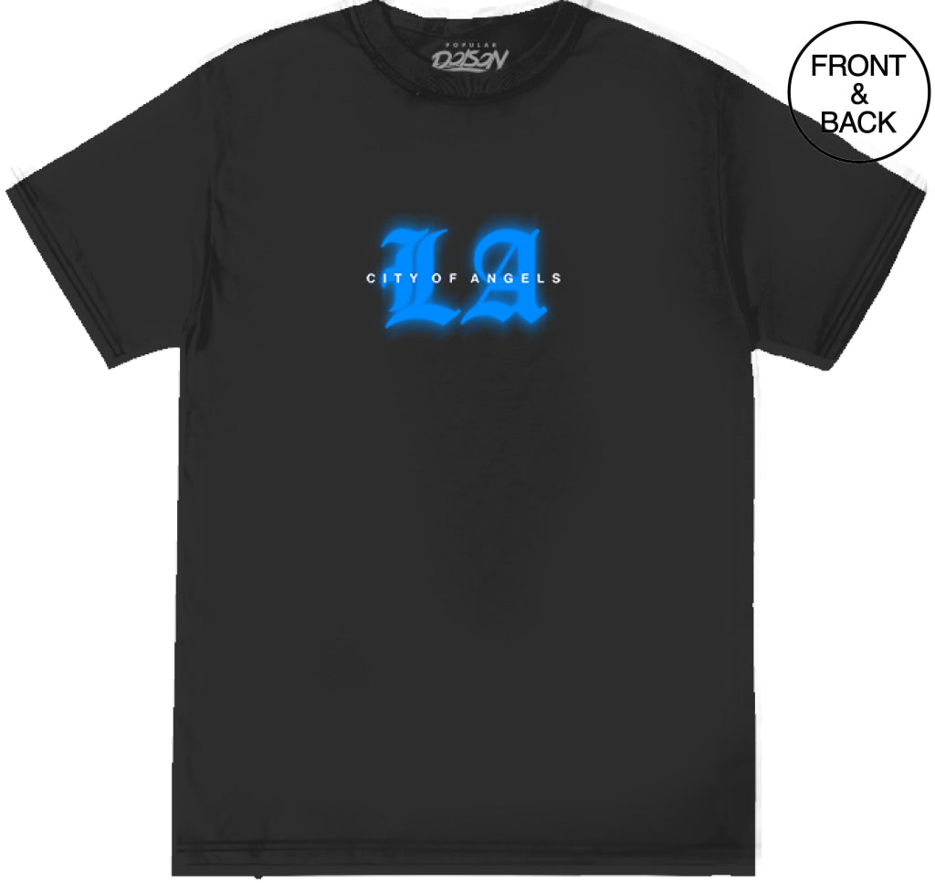 CITY OF ANGELES LA TEE S / BLACK Men’s Tee