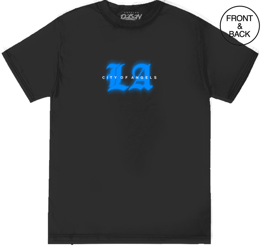 CITY OF ANGELES LA TEE S / BLACK Men’s Tee