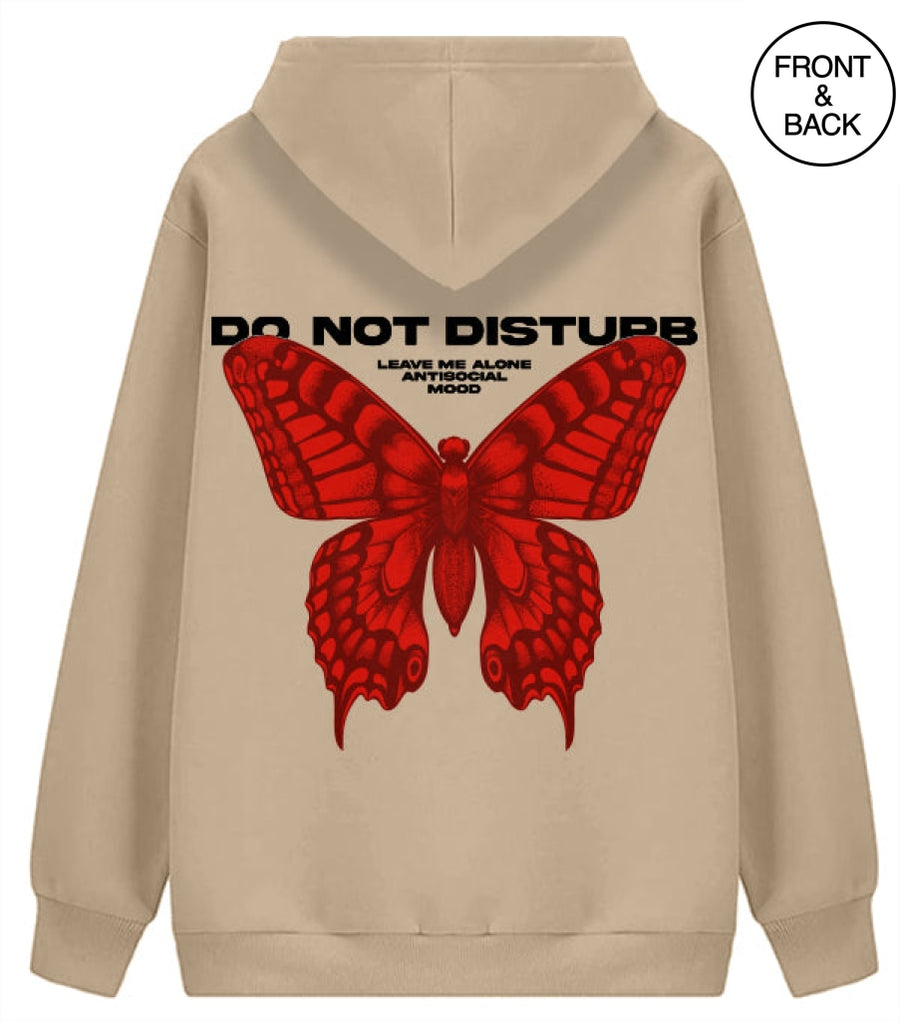 Do Not Distrub Butterfly S / Sand Junior Hoodies