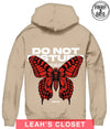 Do Not Disturb Butterfly Junior Hoodies