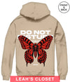 Do Not Disturb Butterfly Junior Hoodies