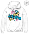 Do Not Distrub Hoodie S / White Junior Hoodies