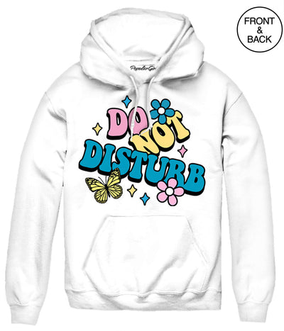 Do Not Distrub Hoodie S / White Junior Hoodies