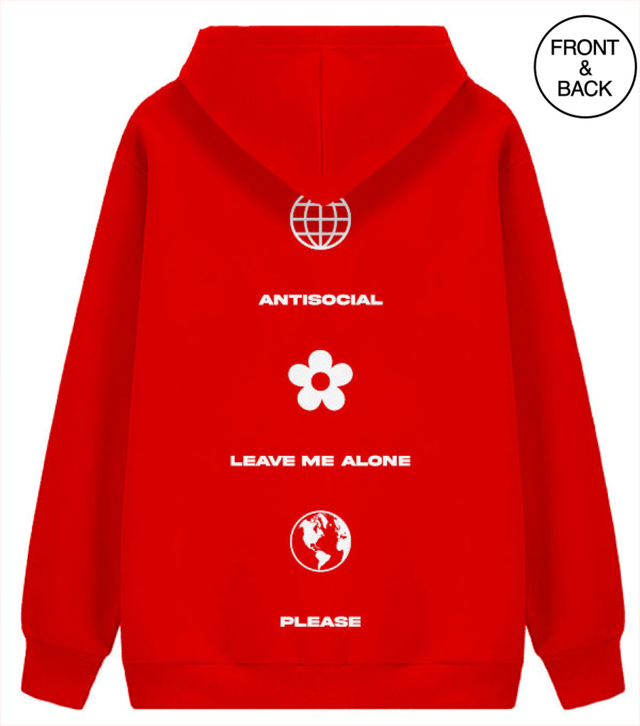 Do Not Disturb S / Red Junior Hoodies