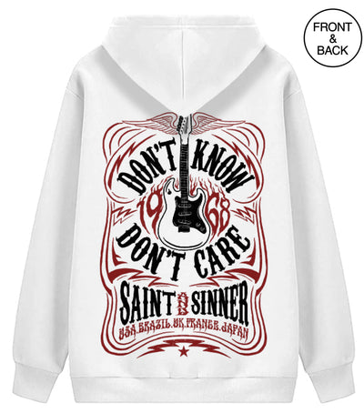 Dont Know Care Saint Sinner Junior Hoodies