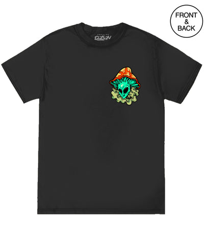 Don’t Panic Mushroom S / Black Men’s Tee