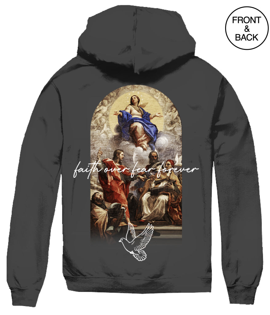 FAITH OVER FEAR 4EVER Men’s Hoodies and Sweatshirts