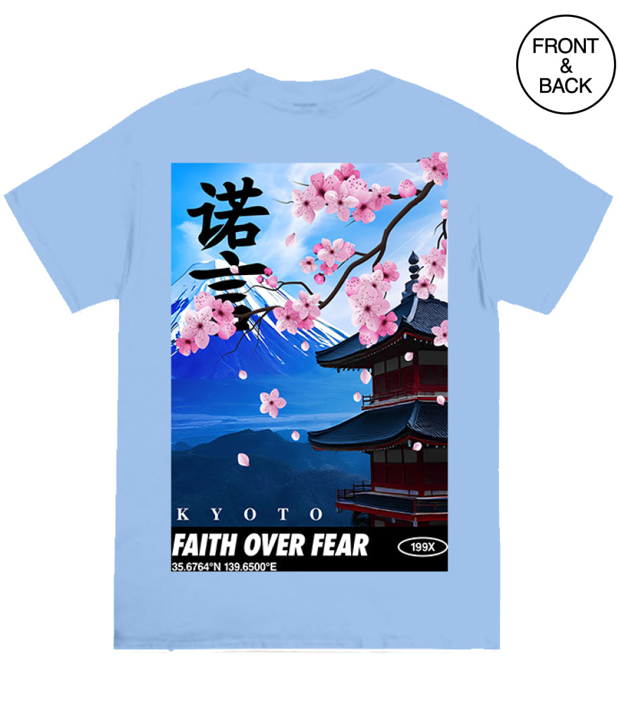 Faith over Fear Cherry Blossom - Men’s Tee