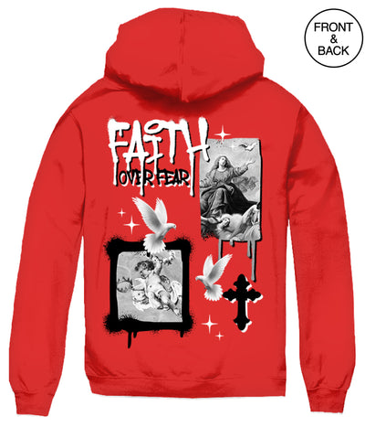 Faith Over Fear Collage Men’s Hoodies And Sweatshirts