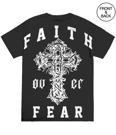 FAITH OVER FEAR CROSS TEE - Men’s Tee