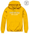 Faith Over Fear Dove Hood S / Gold Men’s Hoodies And Sweatshirts