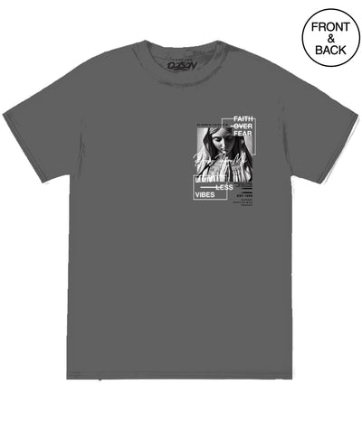 FAITH OVER FEAR PRAY FOR ME TEE - S / CHARCOAL - Men’s Tee