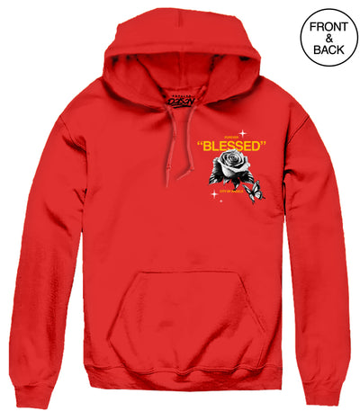 Forever Blessed Cherub Hoodie S / Red Men’s Hoodies And Sweatshirts