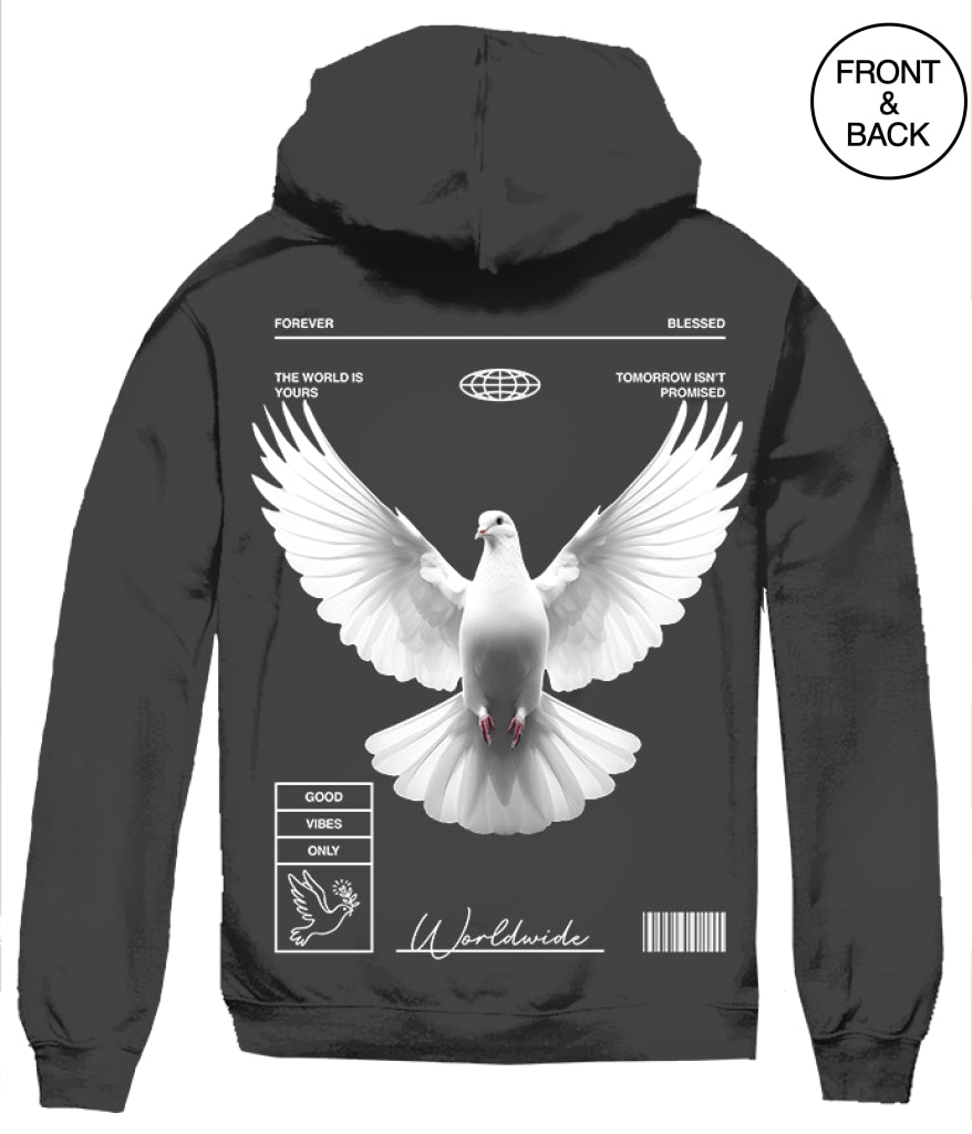 FOREVER BLESSED DOVE HOODIE Men’s Hoodies and Sweatshirts