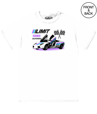 ICONIC CAR TEE - S / WHITE - Men’s Tee