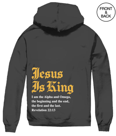 JESUS IS KING CROSS HOODIE Men’s Hoodies and Sweatshirts