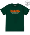 Karma Flame Rose Tee S / Dark Green Men’s Tee