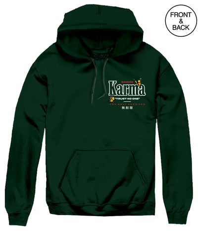 Karma Rose Hoodie S / Dark Green Men’s Hoodies And Sweatshirts