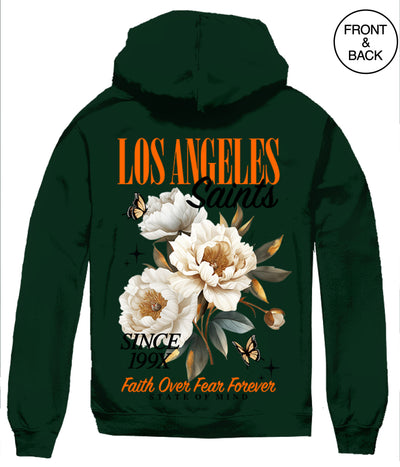 LA SAINT FLORAL HOODIE Men’s Hoodies and Sweatshirts
