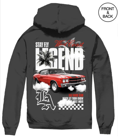 La Street Legend Car Hoodie Mens Hoodies And Sweatshirts
