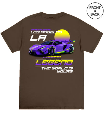 La Street Legend Car Mens Tee