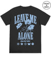 Leave Me Alone Floral Girls Tee