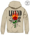 Legend Rose Hoodie Mens Hoodies And Sweatshirts