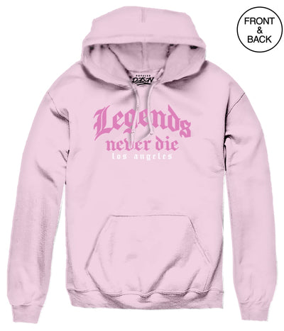 Legends Basketball Hoods S / Light Pink Mens Hoodies And Sweatshirts