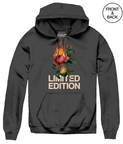 Limited Edition Flame Rose Men’s Hoodies And Sweatshirts