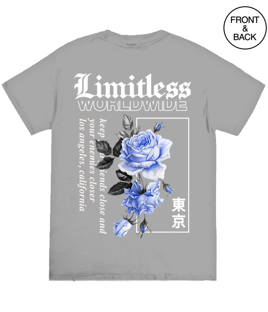 LIMITLESS BLUE ROSE - Men’s Tee