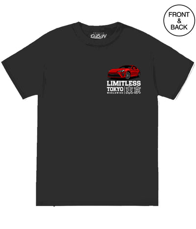 LIMITLESS CAR TEE - S / BLACK - Men’s Tee