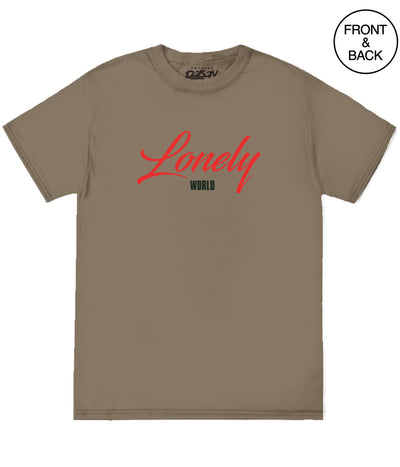 Lonely World Car S / Brown Savana Men’s Tee