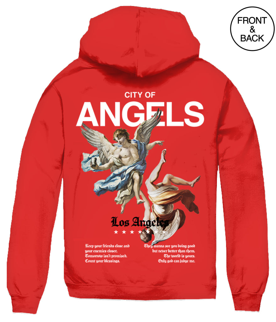 Los Angeles Angels S / Red Men’s Hoodies And Sweatshirts