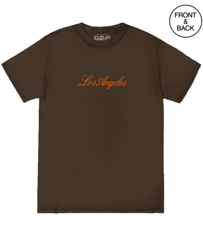 Los Angeles Classic Car S / Dark Brown Men’s Tee