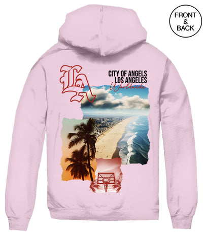 LOS ANGELES COLLAGE HOODS Men’s Hoodies and Sweatshirts