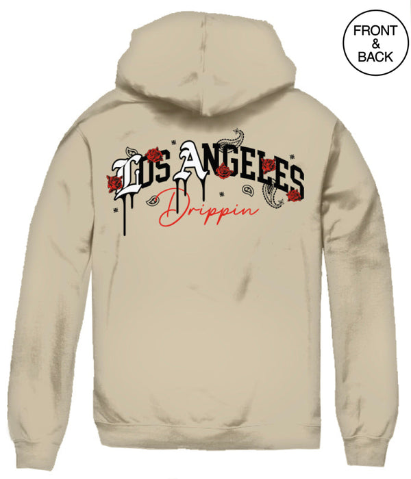 LOS ANGELES ROSES HOODIE - Popular Poison