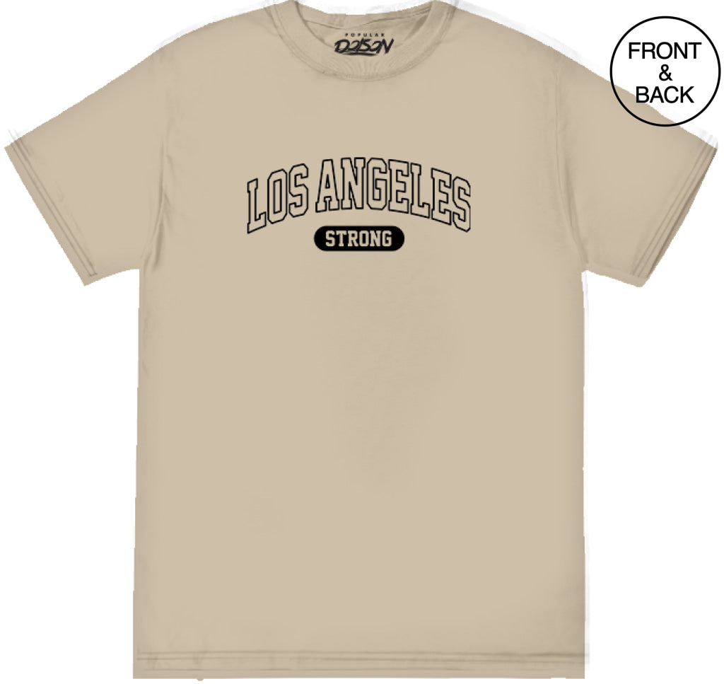 LOS ANGELES STRONG TEE S / SAND Men’s Tee
